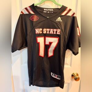 Adidas NC State Wolfpack Black Jersey Size Small